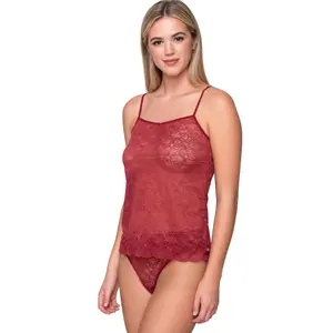 Débardeur caraco dentelle femme Luna Micro Touch Lace image-1