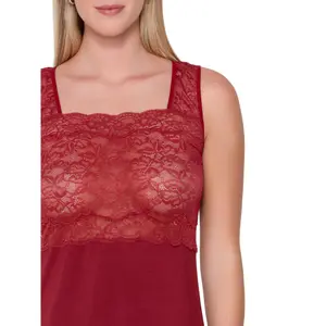 Koronkowa koszulka nocna damska Luna Micro Touch Lace image-3