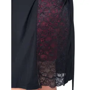 Damen Kimono mit langen Spitzenärmeln Luna Micro Touch Lace image-4