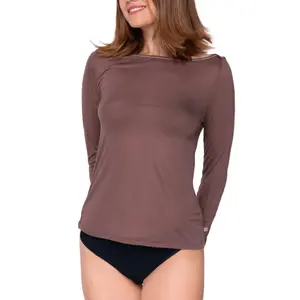Camiseta de manga larga para mujer Luna Cashmere Touch image-0