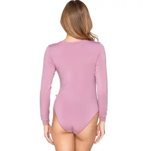 Body damskie z długim rękawem Luna Micro Touch Comfort image-1