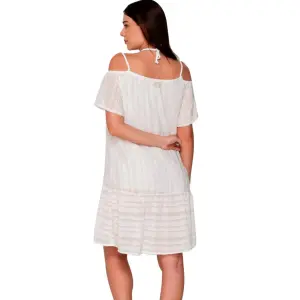 Sukienka midi z opadającymi ramionami dla kobiet Luna Praise image-1