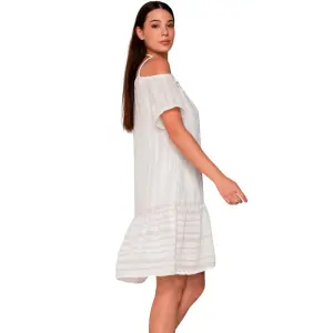 Sukienka midi z opadającymi ramionami dla kobiet Luna Praise image-2