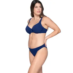 Top bikini foderato non modellato donna Luna Blue Sense image-4