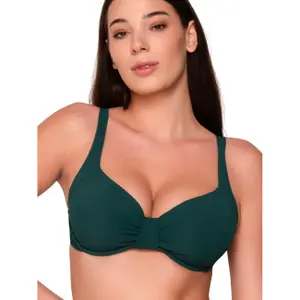 Top bikini foderato non modellato donna Luna Blue Sense image-1