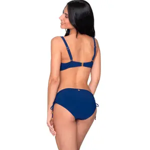 Non-padded balcony bikini top for women Luna Blue Sense image-3