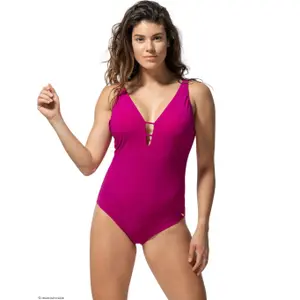 Women's shaped triangle one-piece swimsuit Luna Blue Sense