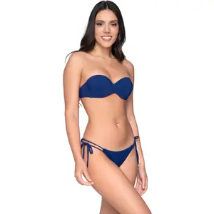 Padded strapless bikini top for women Luna Sense image-5