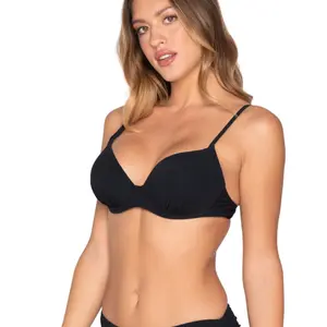 Underwired bikini top for women Luna Blue Sense image-3