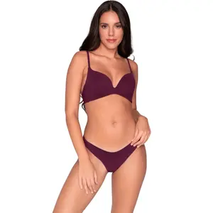 Tanga de bikini brasileño para mujer Luna Blue Sense image-1