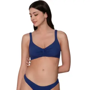 Bikiniöverdel med avtagbara kupor dam Luna Blue Sense