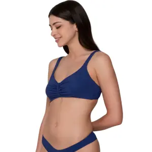 Bikiniöverdel med avtagbara kupor dam Luna Blue Sense image-5