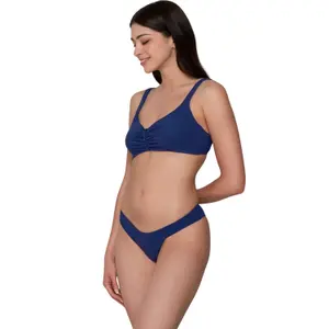 Bikiniöverdel med avtagbara kupor dam Luna Blue Sense image-4
