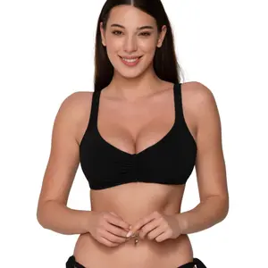 Bikiniöverdel med avtagbara kupor dam Luna Blue Sense image-2