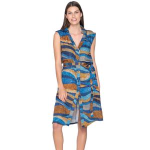 Sleeveless shirt dress for women Luna Liberty