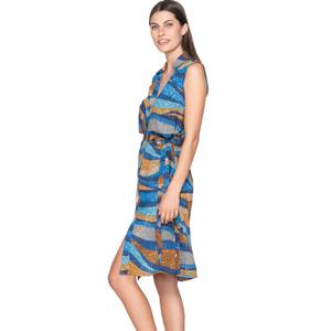 Sleeveless shirt dress for women Luna Liberty image-2