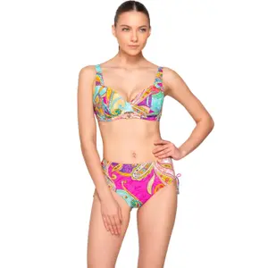 Vrouwelijke bikini broekjes met ruches aan de zijkanten Luna Madison image-1