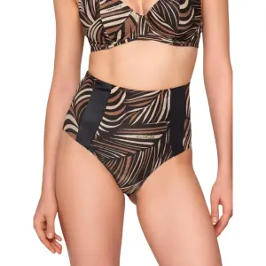 Women's high waist swimsuit bottom Luna Martini image-0