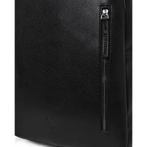 Faux leather backpack Lyle & Scott image-3