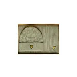 Bufanda y gorro con relieve Lyle & Scott
