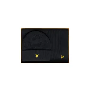 Bufanda y gorro con relieve Lyle & Scott