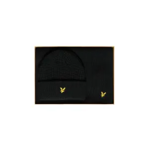 Bufanda y gorro con relieve Lyle & Scott
