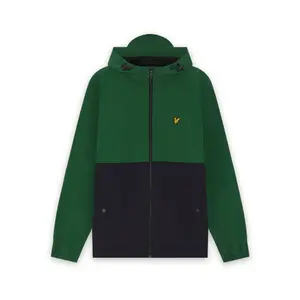 Sweat com capuz com fecho éclair em blocos Lyle & Scott image-0