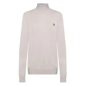 Merino wool roll neck jumper Lyle & Scott image-0