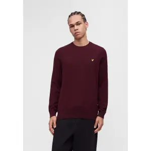 Sweter z okrągłym dekoltem wełniany Lyle & Scott image-2