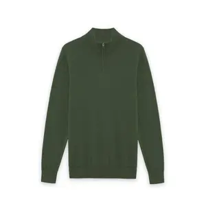 Bestickter Pulli mit 1/4 Reißverschluss Lyle & Scott