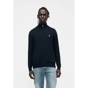 Bestickter Pulli mit 1/4 Reißverschluss Lyle & Scott image-1