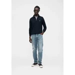 Bestickter Pulli mit 1/4 Reißverschluss Lyle & Scott image-2