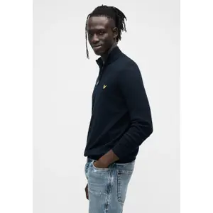 Bestickter Pulli mit 1/4 Reißverschluss Lyle & Scott image-3