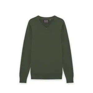 Embroidered V-Neck Sweater Lyle & Scott