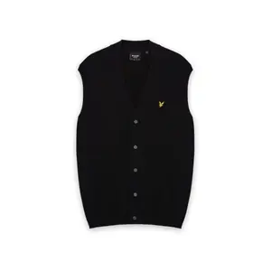 Casual sleeveless merino cotton jumper Lyle & Scott image-0