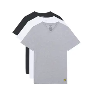 V-neck T-shirt Lyle & Scott Basic (x3) image-0