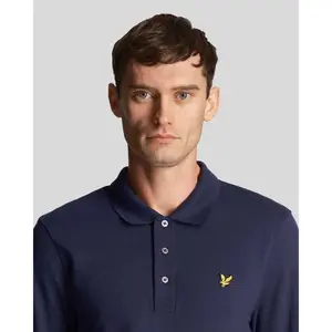 Polo met lange mouwen Lyle & Scott LP400VOG image-3