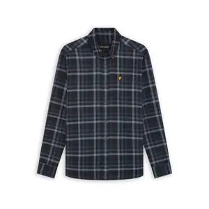 Camisa de cuadros tono sobre tono Lyle & Scott image-0