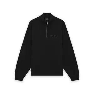 1/4 zip sweatshirt Lyle & Scott Script Heavyweight Loopback image-0