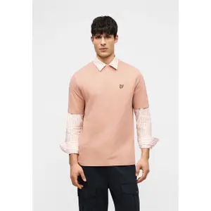 T-shirt Lyle & Scott Popcorn Jacquard image-1