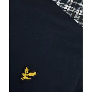 T-Shirt Lyle & Scott Check Panelled