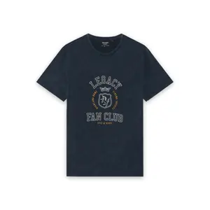 T-Shirt Lyle & Scott Washed Fan Club Graphic image-0