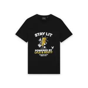 T-Shirt Lyle & Scott Stay Lit Graphic image-0