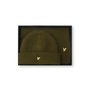 Knitted hat and scarf set Lyle & Scott