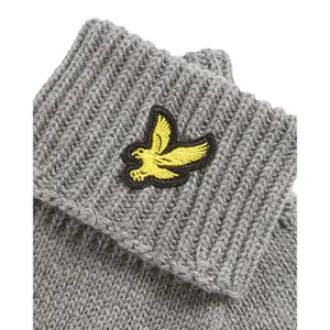 Γάντια από βαμβακερό μαλλί μερινός Lyle & Scott image-3