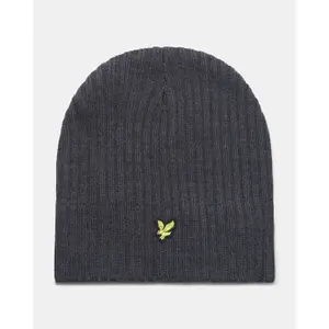 Bonnet maille côtelée Lyle & Scott image-1