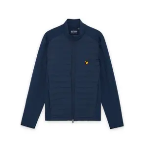 Giacca con zip integrale Lyle & Scott Hybrid Quilted