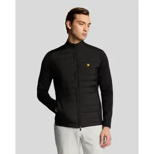 Giacca con zip integrale Lyle & Scott Hybrid Quilted image-1