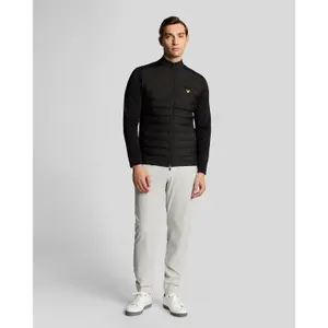 Giacca con zip integrale Lyle & Scott Hybrid Quilted image-2