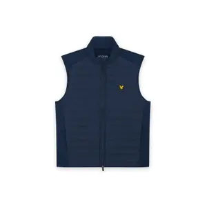Γιλέτο με φερμουάρ πλήρους μήκους Lyle & Scott Hybrid Quilted image-0